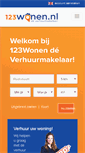 Mobile Screenshot of 123wonen.nl